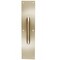 Trans Atlantic Co. 4 in. x 16 in. Bright Brass Pull Plate with Round Pulls GH-PP5425-US3 - alternate 1